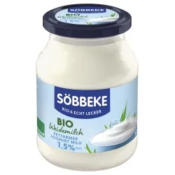 S bbeke S bbeke Naturjoghurt, mild, fettarm MEHRWEG Pfand 0,15 âǬ – Produktbild 1 von 1
