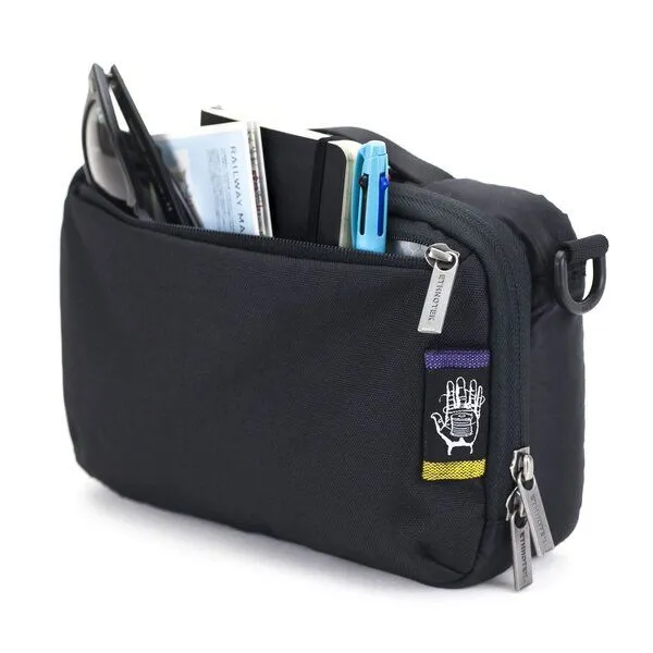 Ethnotek Ethnotek Coyopa Mini Messenger Bag Ballistic Black – Produktbild 2 von 4