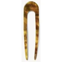 JAN N JUNE JAN N JUNE MACHETE French HAIR PIN aus Acetat, Modern walnut (braun), – Produktbild 1 von 1