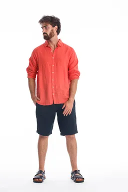 RAVENS VIEW IBIZA RAVENS VIEW IBIZA Herren vegan Shirt Alain Radiant Red – Produktbild 1 von 1