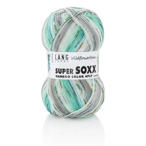 Lang Yarns Sockenwolle Super Soxx Bamboo "WildflowerSoxx" – Produktbild 1 von 1