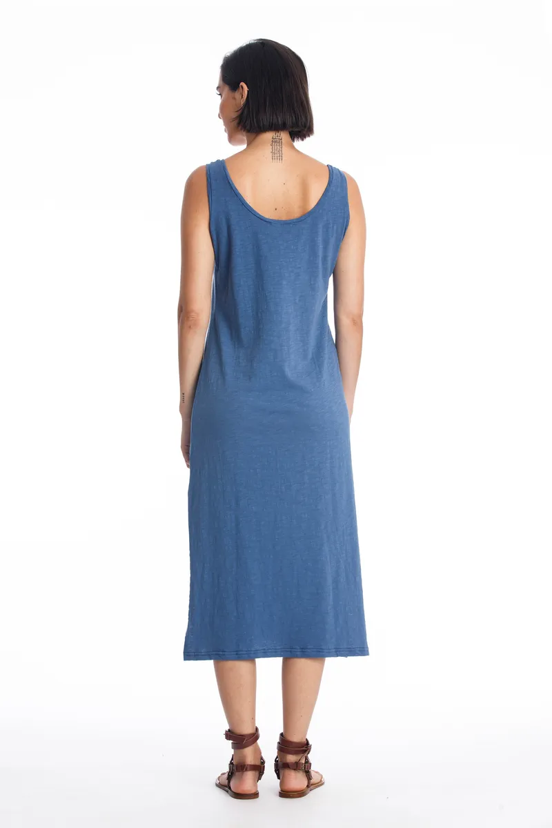 RAVENS VIEW IBIZA RAVENS VIEW IBIZA Damen vegan Kleid Demi Indigoblau, Dunkelblau, – Produktbild 2 von 2