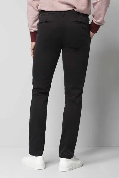 M 5 BY MEYER M 5 BY MEYER Casual Chino Super Stretch, Schwarz (schwarz), – Produktbild 4 von 5