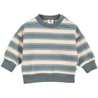 müsli müsli Babysweatshirt, Oak/ stormy blue, – Produktbild 1 von 1