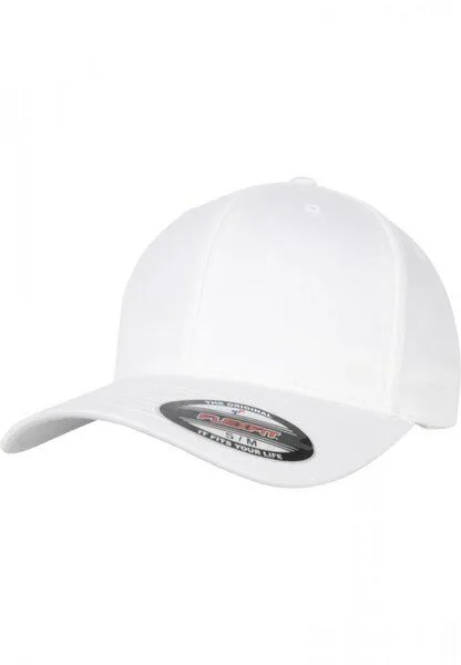 Flexfit Flexfit Organic Cotton Cap Yupoong 6Panel Full 6277OC, Weiß, – Produktbild 1 von 3