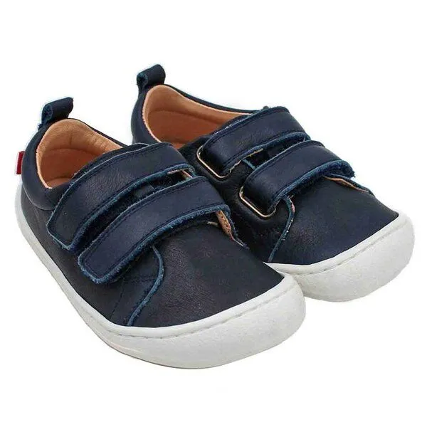 Pololo Pololo Barfuß-Sneaker aus pflanzlich gegerbtem Leder, unisex, Blau, – Produktbild 1 von 4