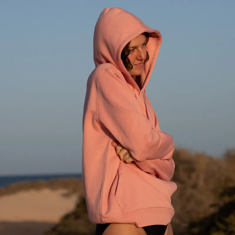 Inaska Inaska Damen vegan Hoodie Unisex Eco Statement Pink Berry, Rosa, – Produktbild 1 von 2