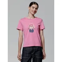 watapparel watapparel T-Shirt Frauen Hase, Bubble pink, – Produktbild 1 von 1