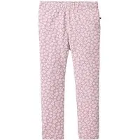 People Wear Organic People Wear Organic Leggings, bedruckt, Bio-Baumwolle, Dunkelmalve/ kleine veilch, – Produktbild 1 von 1