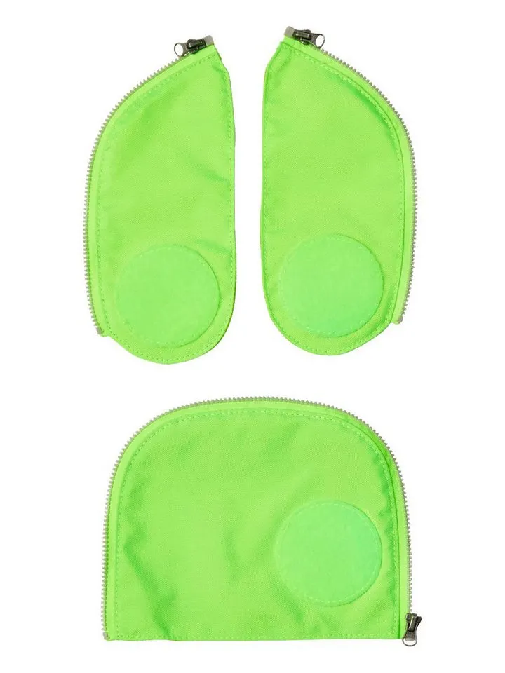 Ergobag Ergobag Schulranzen Fluo Zip Set (3-tlg), reflektierend, Gelb|grün, – Produktbild 1 von 5