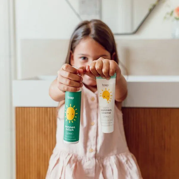 das boep das boep Mineralische Sonnencreme Sensitiv LSF 50 – Produktbild 3 von 4