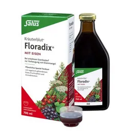 Salus Salus Kräuterblut Floradix mit Eisen (700ml) – Produktbild 1 von 1