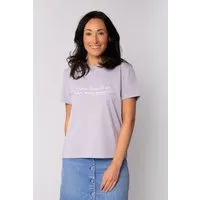 watapparel watapparel T-Shirt Frauen Socken habe ich mir schon immer gewünscht, Lavender, – Produktbild 1 von 1