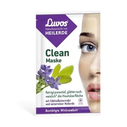 Heilerde-Gesellschaft Luvos Just Heilerde-Gesellschaft Luvos Just Luvos HEILERDE Clean Maske 2X7.5 ml Gesichtsmaske – Produktbild 1 von 1