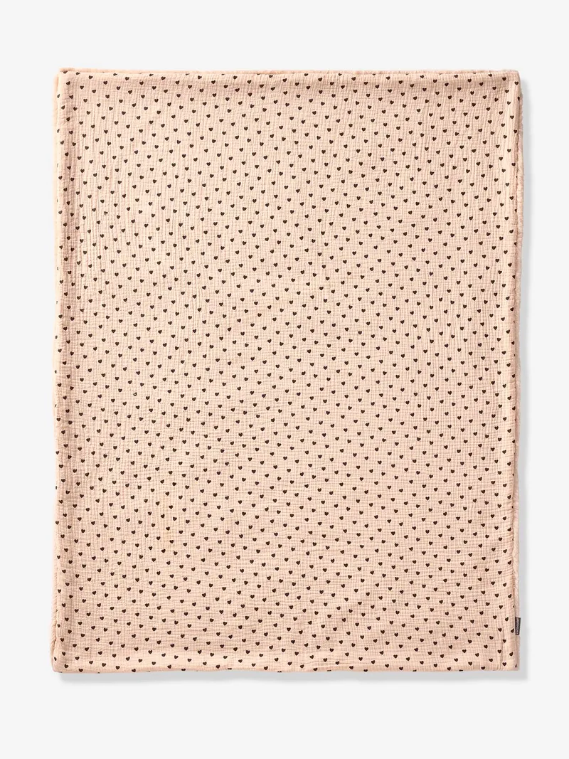 Vertbaudet Babydecke, Rosa bedruckt, – Produktbild 1 von 4