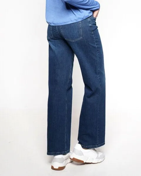 Alma & Lovis Alma & Lovis Jeans aus Bio-Baumwolle | Loose Jeans, Night blue (blau), – Produktbild 3 von 3