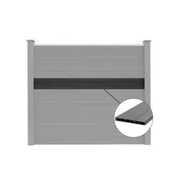Prestige Home Living Outdoor Prestige Home Living Outdoor WPC-Sichtschutzzaun CARACAS - 1x Ersatzpaneel, ca. 170 cm – Produktbild 1 von 1