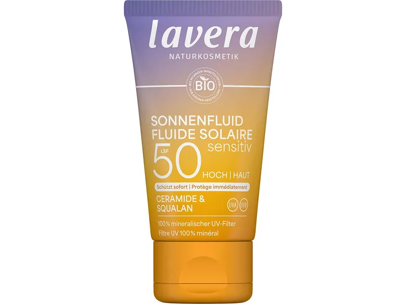 lavera Sonnenfluid LSF 50 sensitiv – Produktbild 1 von 2