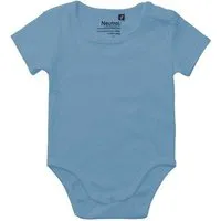 Neutral Neutral® Baby Wickelbody Strampler Kurzarm, Dusty indigo, – Produktbild 1 von 1
