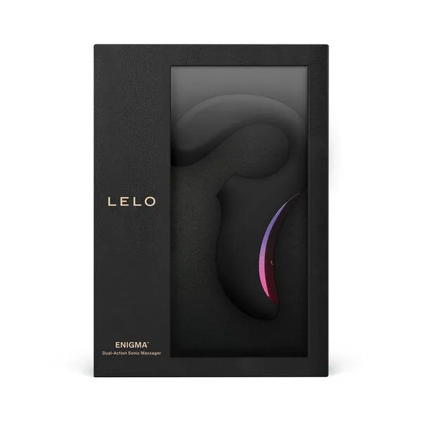 LELO Zweifaches Intimspielzeug - LELO ENIGMA, Schwarz, – Produktbild 3 von 4