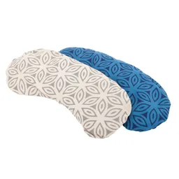 bodhi Augenkissen Augenkissen Baumwolle, vegan natur/grau (Lotus) – Produktbild 1 von 1