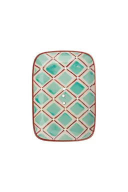 Tranquillo Seifenschale RETRO FLAIR - türkis – Produktbild 1 von 1