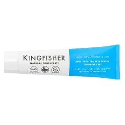 Kingfisher Kingfisher Zahncreme Aloe Vera Teebaum & Fenchel - Frei von Fluoriden – Produktbild 1 von 1