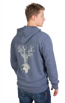 Life-Tree Life-Tree Zipper aus Biobaumwolle für Herren Weltenbaum – Produktbild 1 von 1