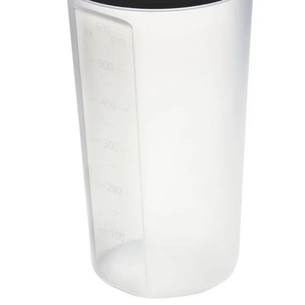 elasto elasto Shaker – Protein – mit Schraubdeckel, Transluzent/haselnuss, – Produktbild 3 von 3