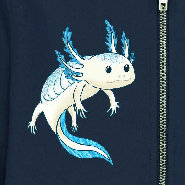 Spangeltangel Spangeltangel Kinder-Jacke "Axolotl", Blau, – Produktbild 2 von 3
