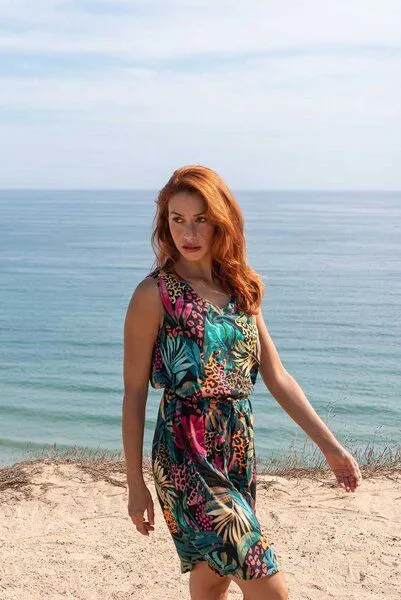 WiDDA berlin WiDDA berlin Sommerkleid RANI Print Tropic aus ECOVERO® – Produktbild 4 von 4