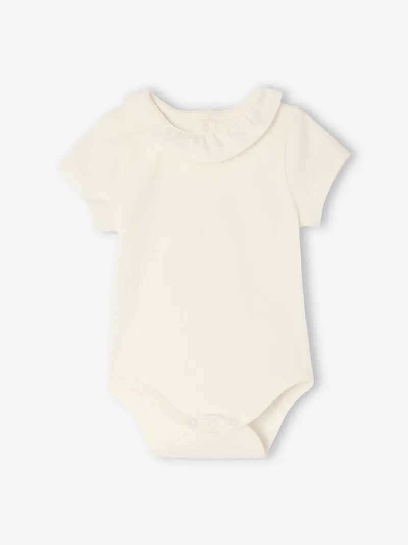 Vertbaudet 2er-Pack Baby Kurzarm-Bodys, Koralle, – Produktbild 2 von 3