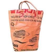 Beadbags Beadbags Kleine Universaltasche / Wäschesack aus recycelten Reissack Ri9.2, Orange, – Produktbild 1 von 1
