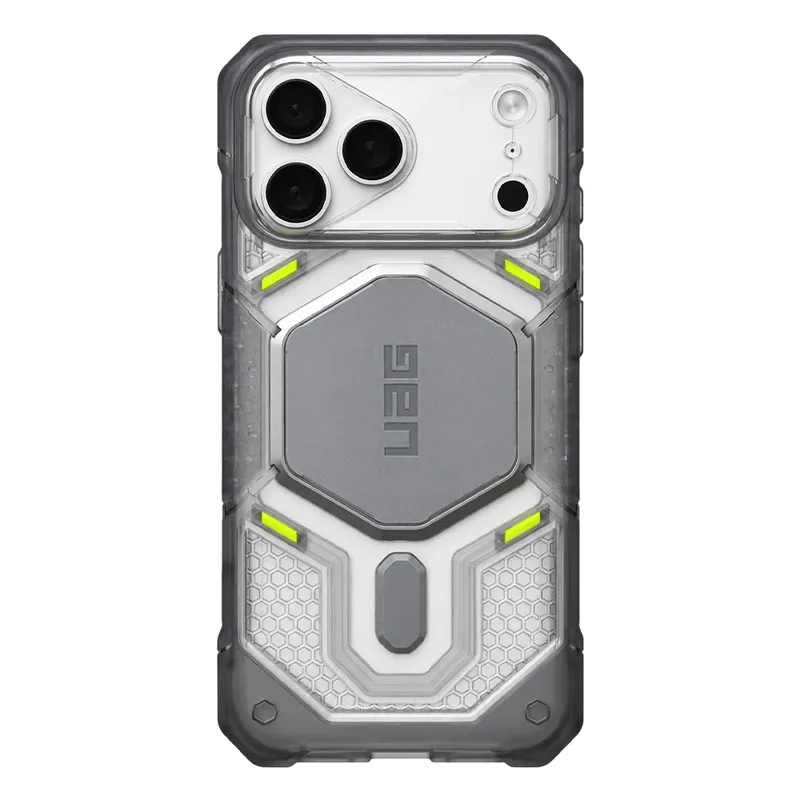 Urban Armor Gear MagSafe-Hülle für Apple iPhone 18 Pro / 17 Pro, Urban Armor Gear, Monarch Pro, Silber – Produktbild 1 von 1