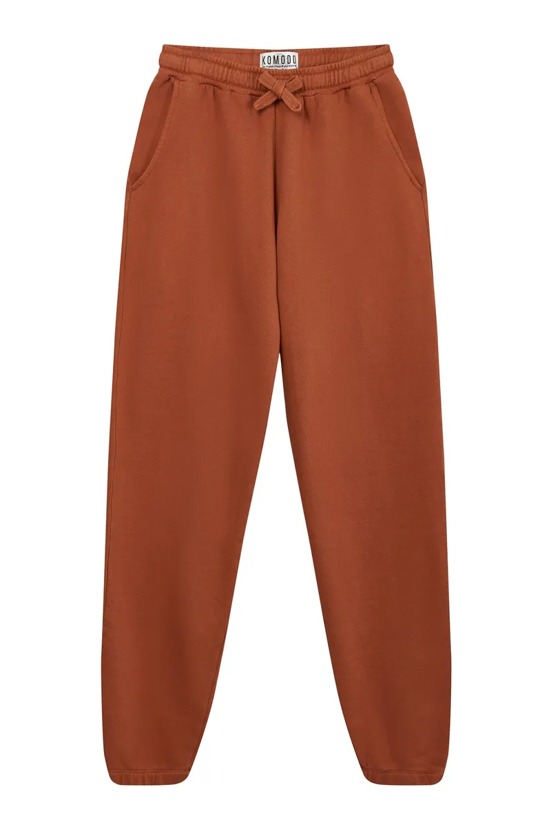 KOMODO KOMODO Herren vegan Jogger Men's Adam Clay Orange, Dunkelorange, – Produktbild 1 von 2
