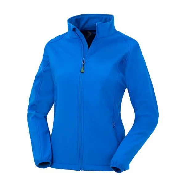 Result Genuine Recycled Result Genuine Recycled Damen Atmungsaktive Softshell-Jacke mit Stehkragen, Royal, – Produktbild 1 von 3