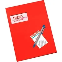 Memo memo Angebotsmappe rot 350 g/m² m.F. 21 x 30 cm – Produktbild 1 von 1