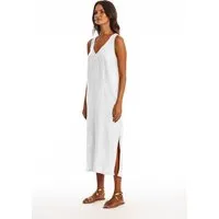 RAVENS VIEW IBIZA RAVENS VIEW IBIZA Damen vegan Kleid Winona White – Produktbild 1 von 1