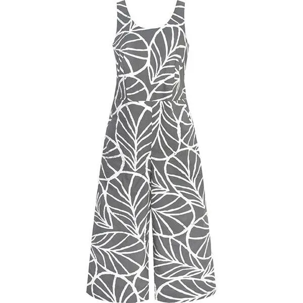 Global Mamas Global Mamas Bio Jumpsuit - Pathways, Canopy (grau), – Produktbild 1 von 2