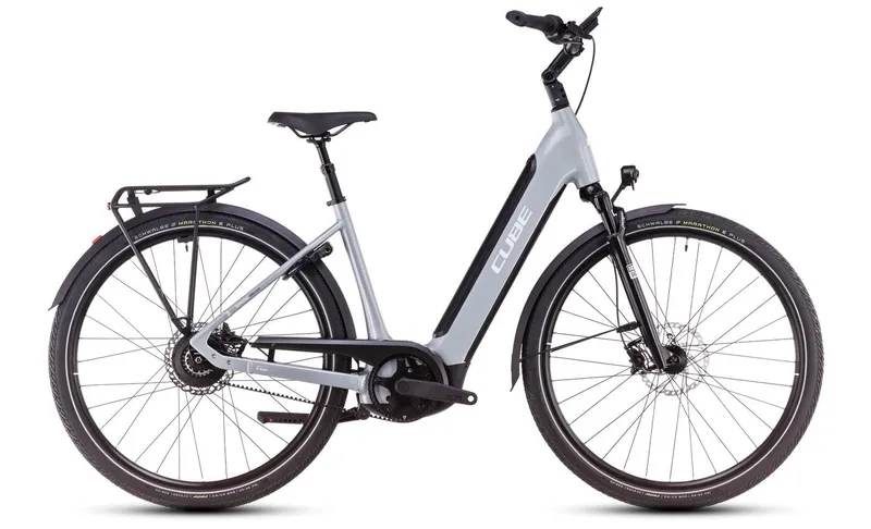 Cube Cube Supreme Hybrid Deluxe SLX 625 - 28 Zoll 625Wh Enviolo Wave - polargrey´n´white, Grau, – Produktbild 1 von 1