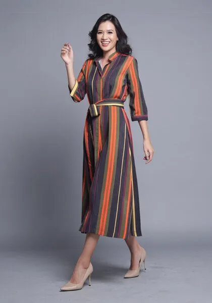 Atelier SNOW Atelier SNOW HEMDBLUSENKLEID SUNSET – Produktbild 2 von 4