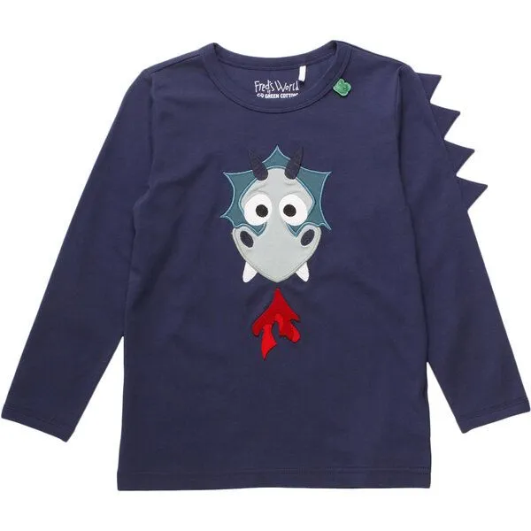 Fred's World by Green Cotton Fred's World by Green Cotton T-Shirt Drache, Navy, – Produktbild 1 von 1