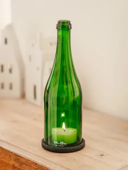 MaBe MaBe Windlicht handgefertigt aus der Sektflasche – Produktbild 1 von 1