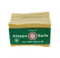 Finigrana Finigrana Feste Duschseife Alepposeife Olivenöl, Olivgrün, 200 g – Produktbild 1 von 1