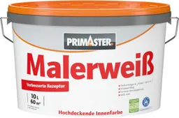 Primaster Wandfarbe Primaster Wandfarbe Malerweiß – Produktbild 1 von 1