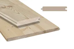 woodstore24 woodstore24 Fassadenverkleidung aus Fichte/ Tanne - Massivholz, 22 x 121 mm, Fasebrett (PE = 5 Stk.) - Länge: 4,20 m – Produktbild 1 von 1