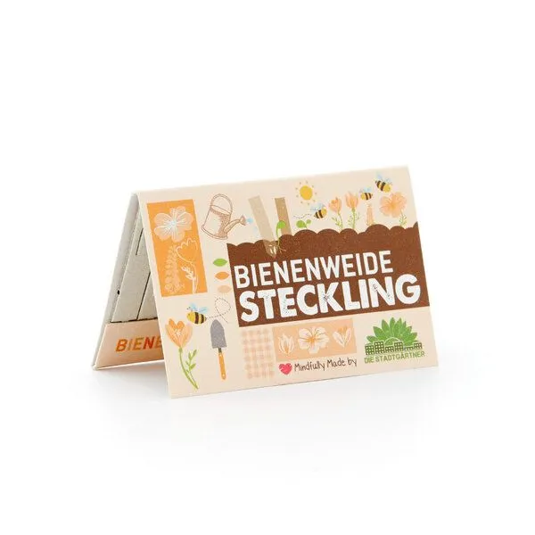 Die Stadtgärtner Die Stadtgärtner Taschengarten Bienenweide Heftchen mit 10 Stiften zum Einpflanzen – Produktbild 3 von 4