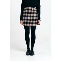 SUITE13LAB SUITE13LAB Damen vegan Rock Faro Check Schwarz Und Ecru – Produktbild 1 von 1