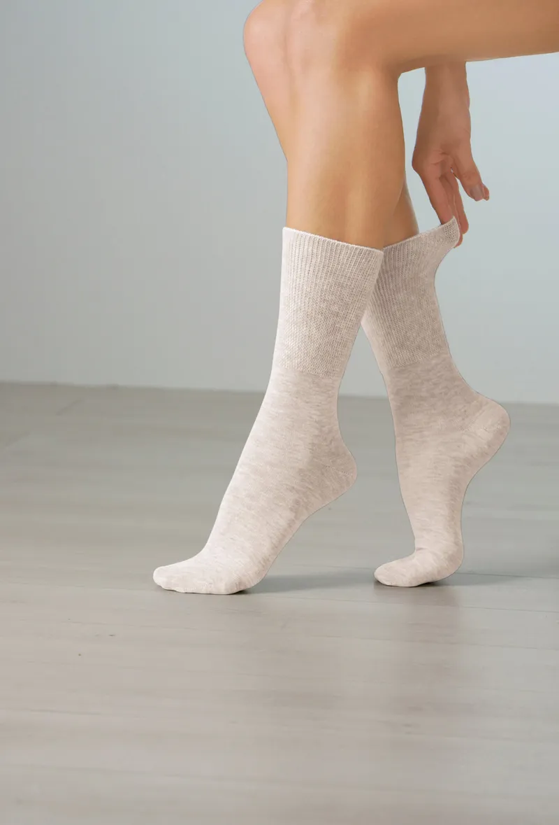 wäschepur Socken beige, Beige, – Produktbild 2 von 3
