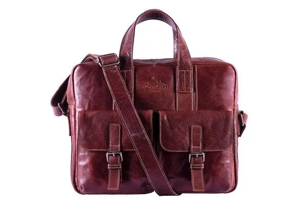 Alpenleder Alpenleder Messenger Bag ALPSEE, Brandy, – Produktbild 2 von 4